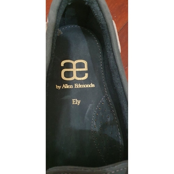 Allen Edmonds Men's Ely Leather Boat Shoes with Ties Size 7.5 D - Picture 8 of 11